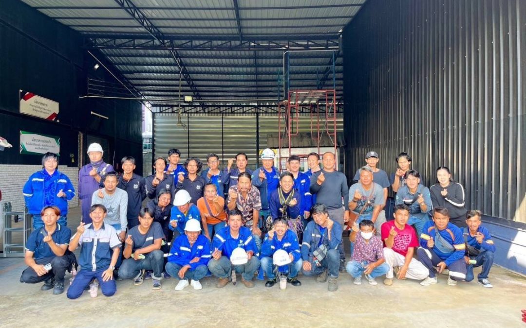 อบรมความปลอดภัยในการทำงานในที่สูง โดย บริษัท เอ็มไพร์ เซอร์วิส โซลูชั่น (ESS)