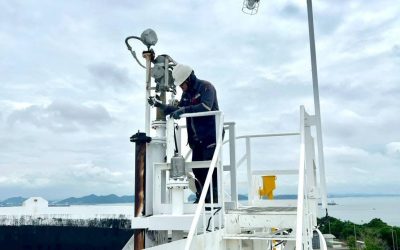 ตรวจสอบปริมาตรถังบรรจุน้ำมันเชื้อเพลิง (ประเภทหลังคาลอย)