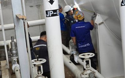 ตรวจสอบปริมาตรความจุประจำถังน้ำมันเติมอากาศยาน ทรงกระบอกแนวนอน  ณ คลังน้ำมันเชื้อเพลิงกองทัพอากาศ  จังหวัดสุราษฎร์ธานี